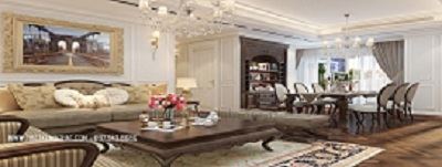 Thiết kế nội thất biệt thự cao cấp Hà Đô. quận 10, TPHCM
