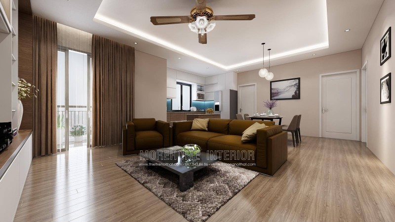 Thiết kế nội thất chung cư phong cách hiện đại Thiết kế nội thất chung cư phong cách hiện đại