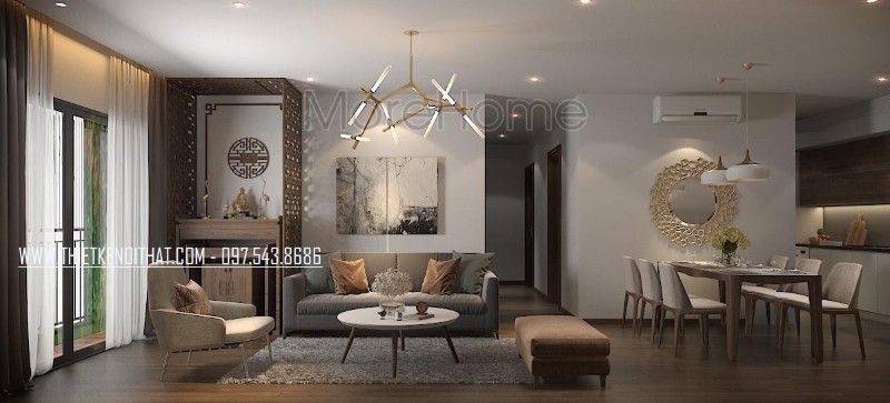 Thiết kế nội thất chung cư phong cách hiện đại Thiết kế nội thất chung cư phong cách hiện đại