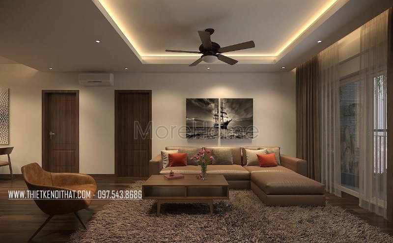 Thiết kế nội thất chung cư phong cách hiện đại Thiết kế nội thất chung cư phong cách hiện đại