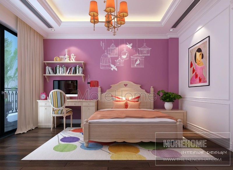 Thiết kế nội thất phòng ngủ nhỏ 16m2 đẹp